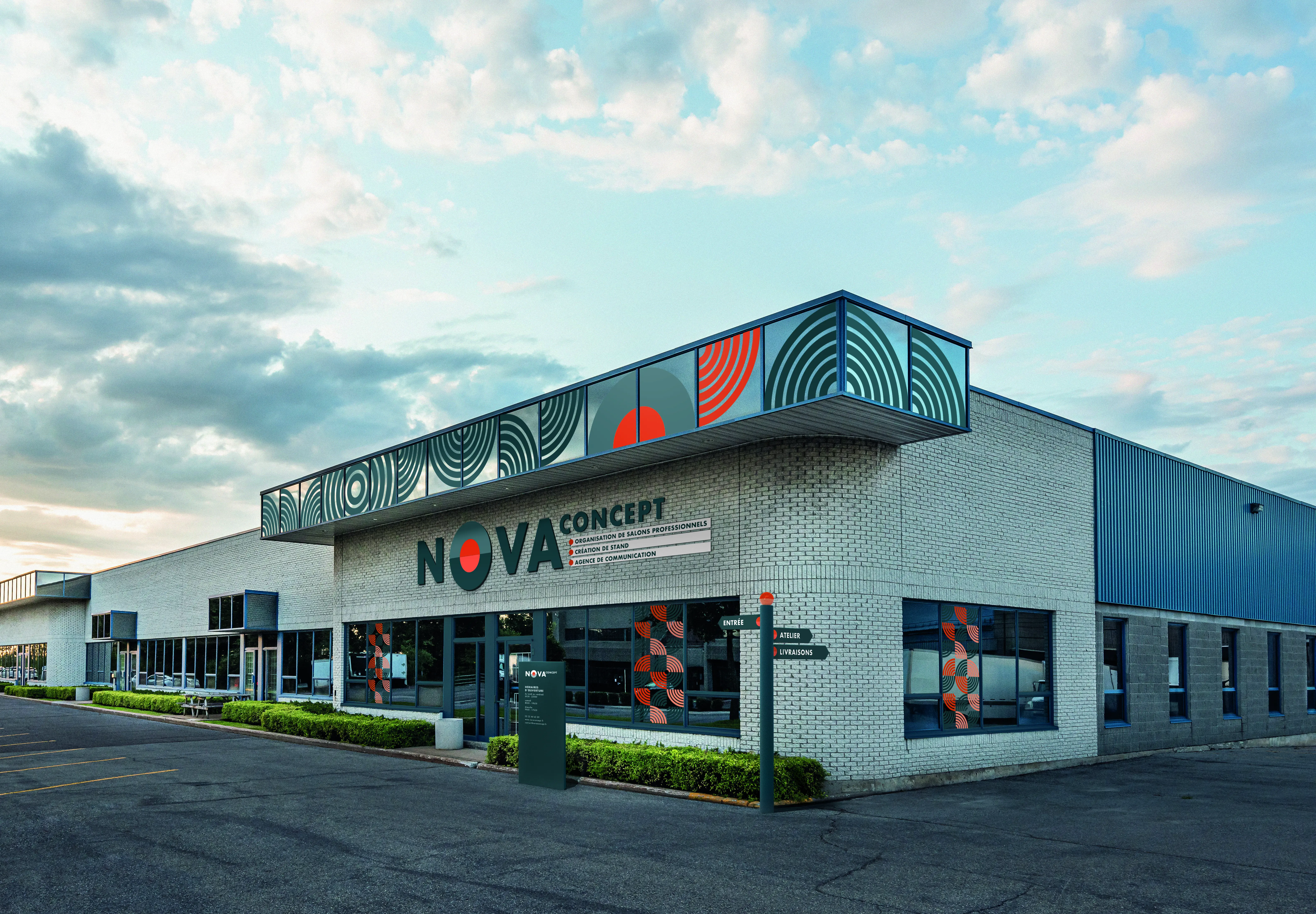 Signalétique extérieure professionnelle